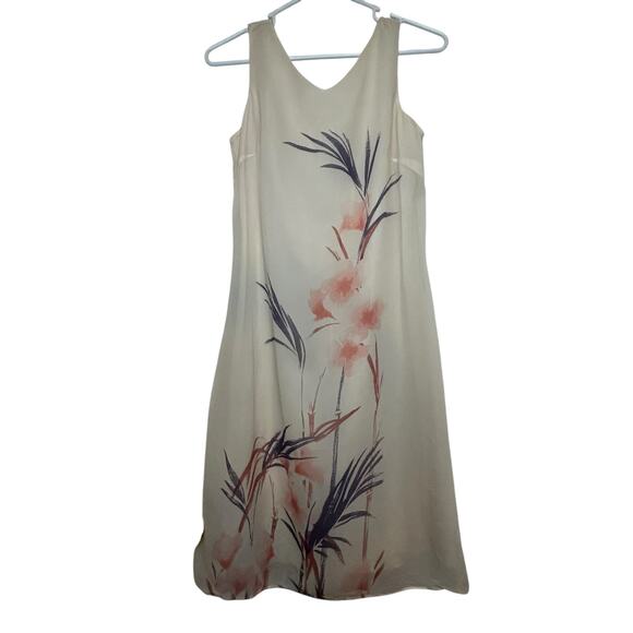 Tommy Bahama Floral Silk Dress - Size 4 - Picture 2 of 13